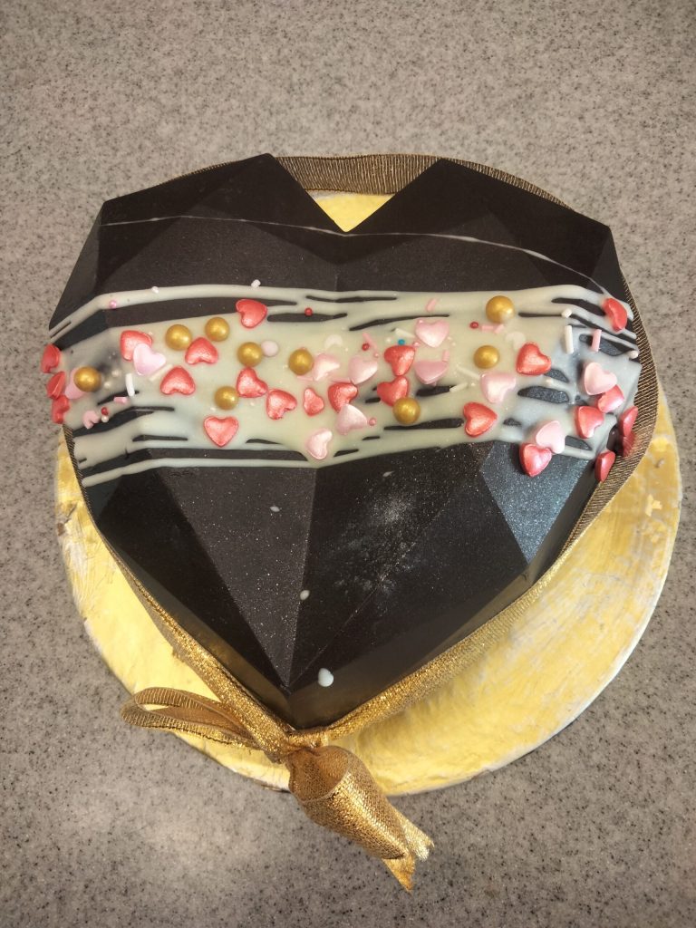 Dark Chocolate Pinata Cake