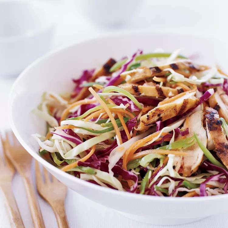 Ginger-Miso Grilled Chicken Salad