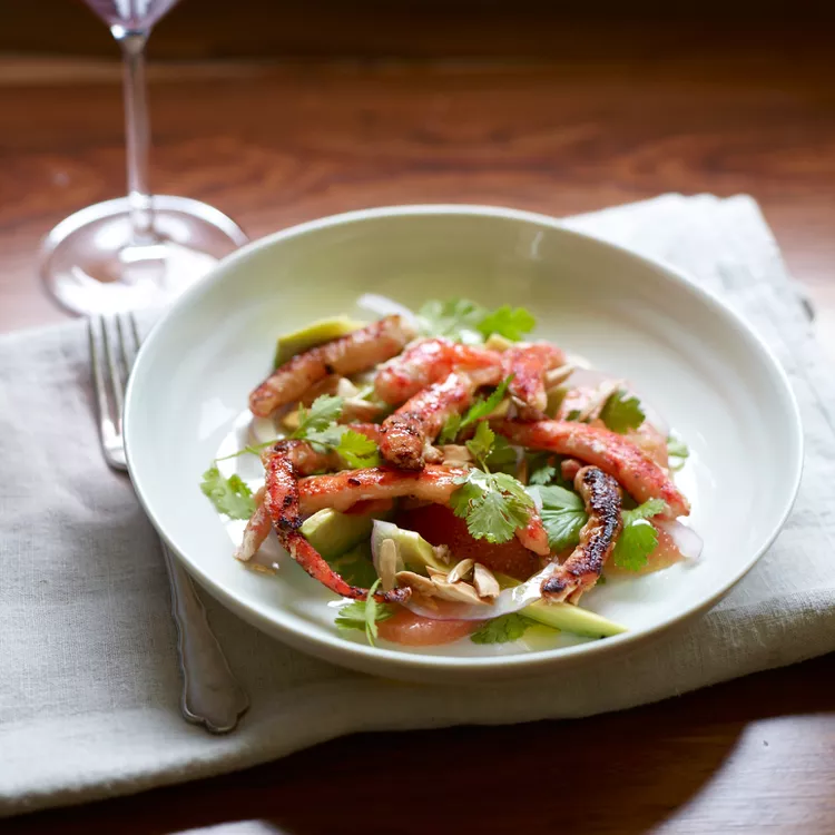 Crab Salad with Grapefruit & Avocado