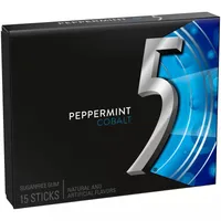 Wrigleys 5 Gum Peppermint Cobalt15 piece