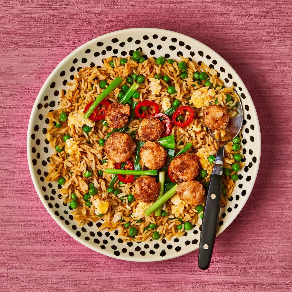Prawn Fried Rice with Egg
