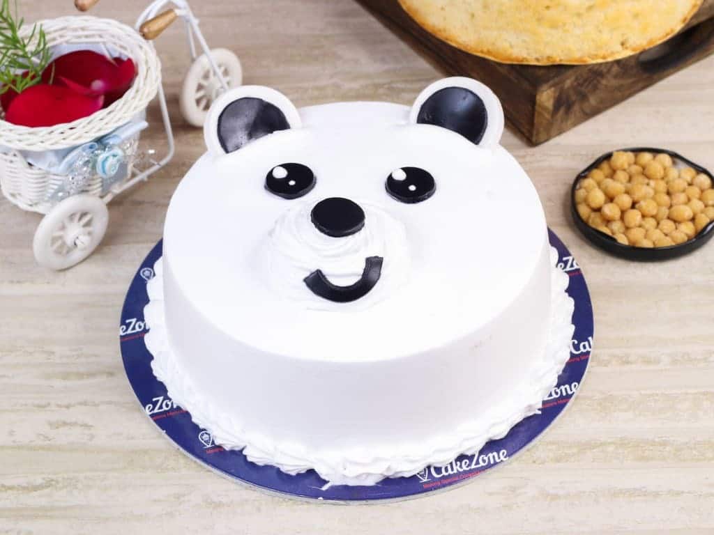 Cute Teddy Butterscotch Cake