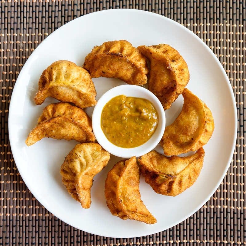 Veg Momos-Fried