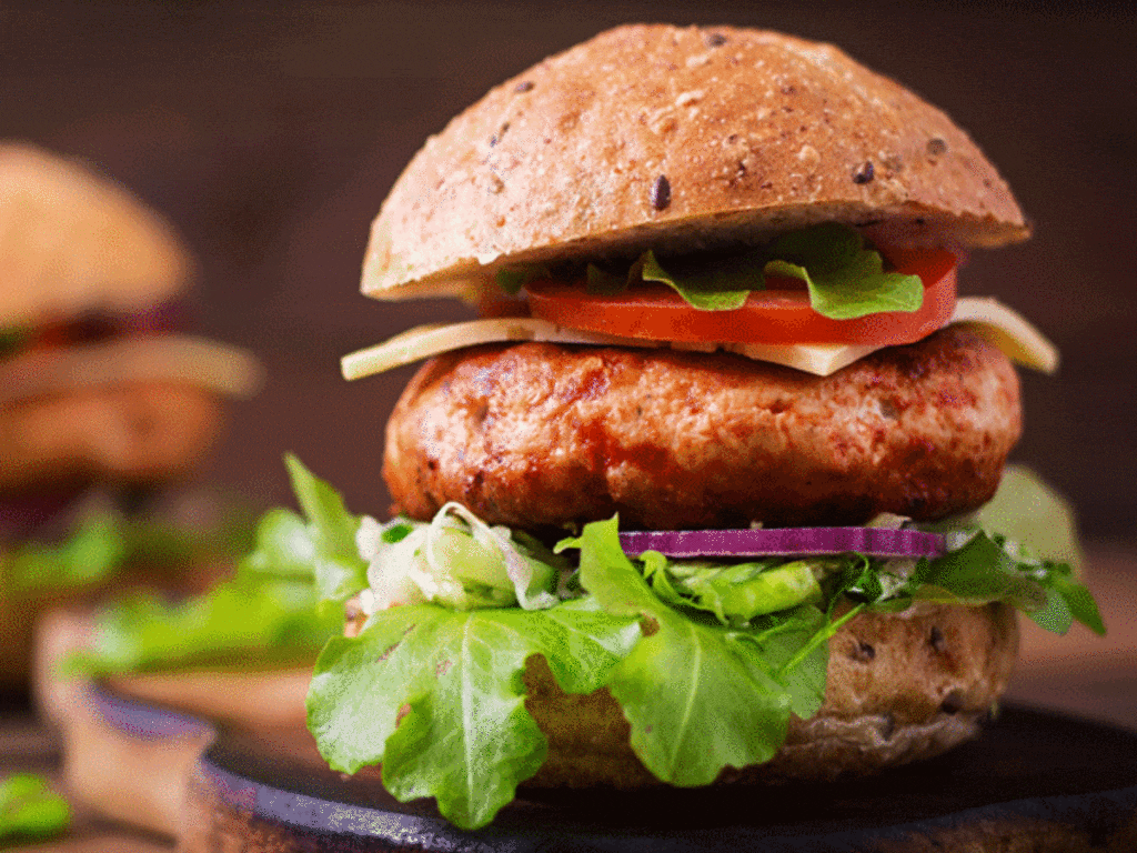 Tandoori Burger-Chicken