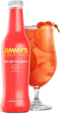 Jimmy’s Cocktails Non Alcoholic Beverage – Sex On The Beach Mixer250 ml