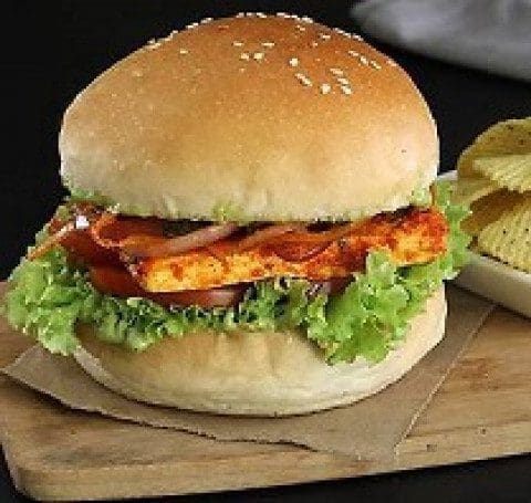 BBQ Burger  Paneer