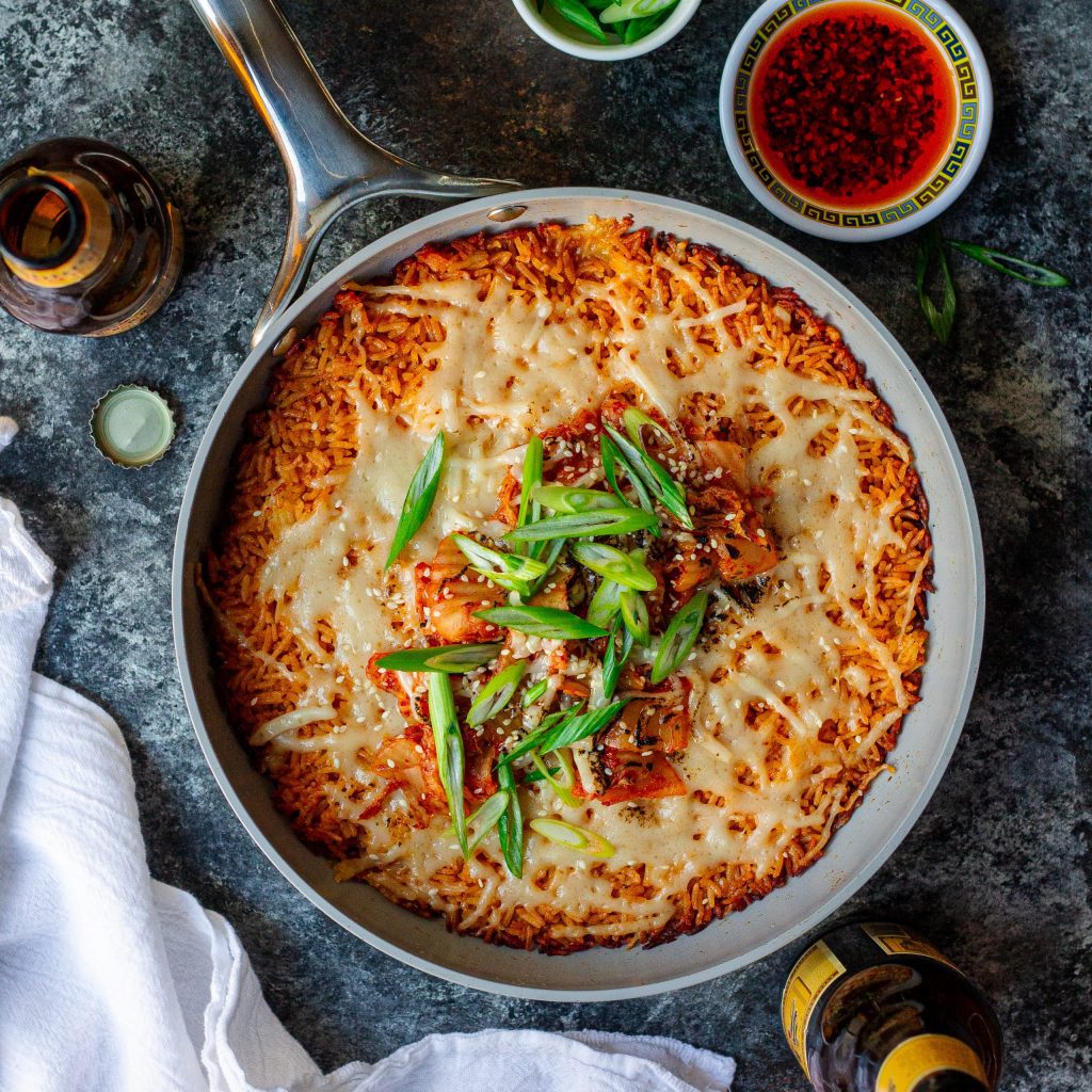 Gochujang Cottage Cheese And Rice Bowl