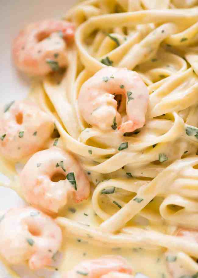 Creamy Prawn Pasta
