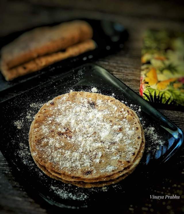 Bhura Roti With Ghee