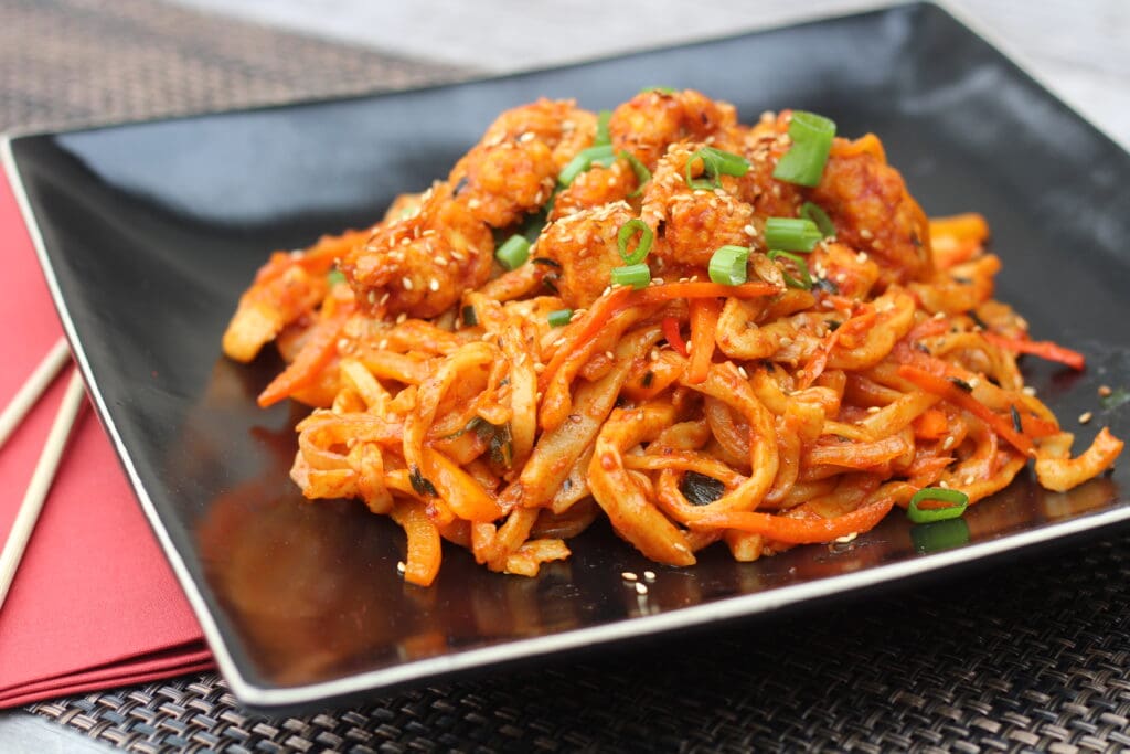 Chicken Manchuria Noodles