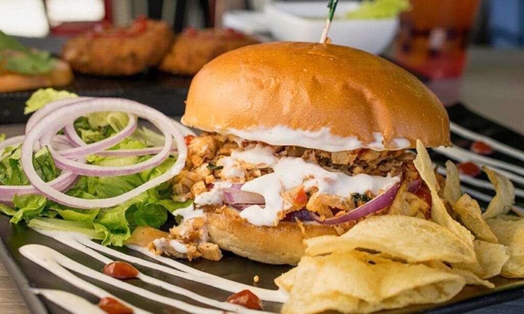 Chicken Cheese Burger
