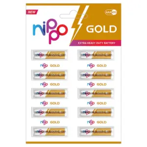 Nippo gold AAA batteries