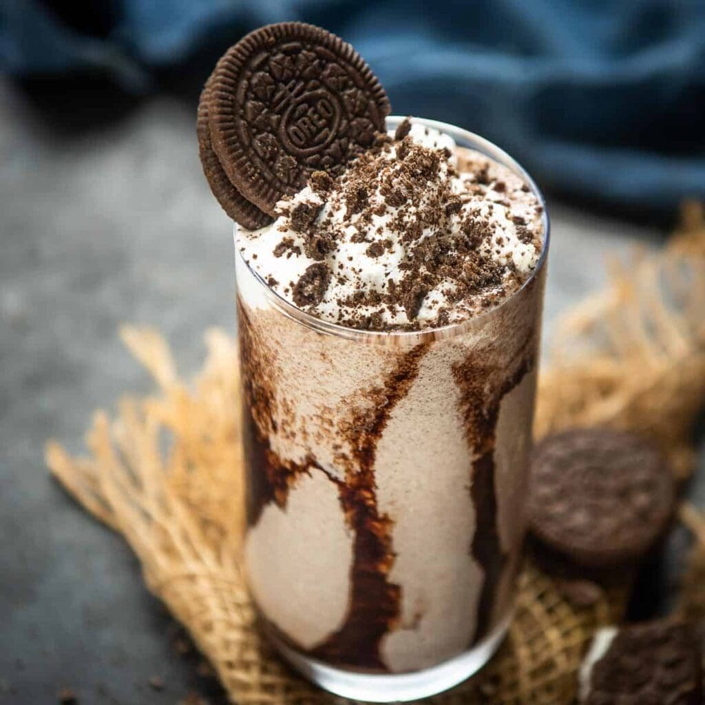 Oreo Chocolate Milkshake