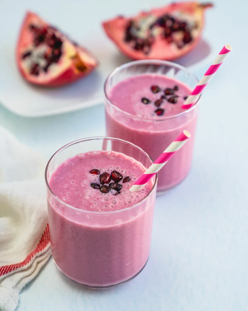 Pomegranate Milkshake