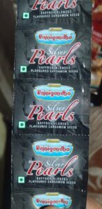 Rajnigandha silver pearls