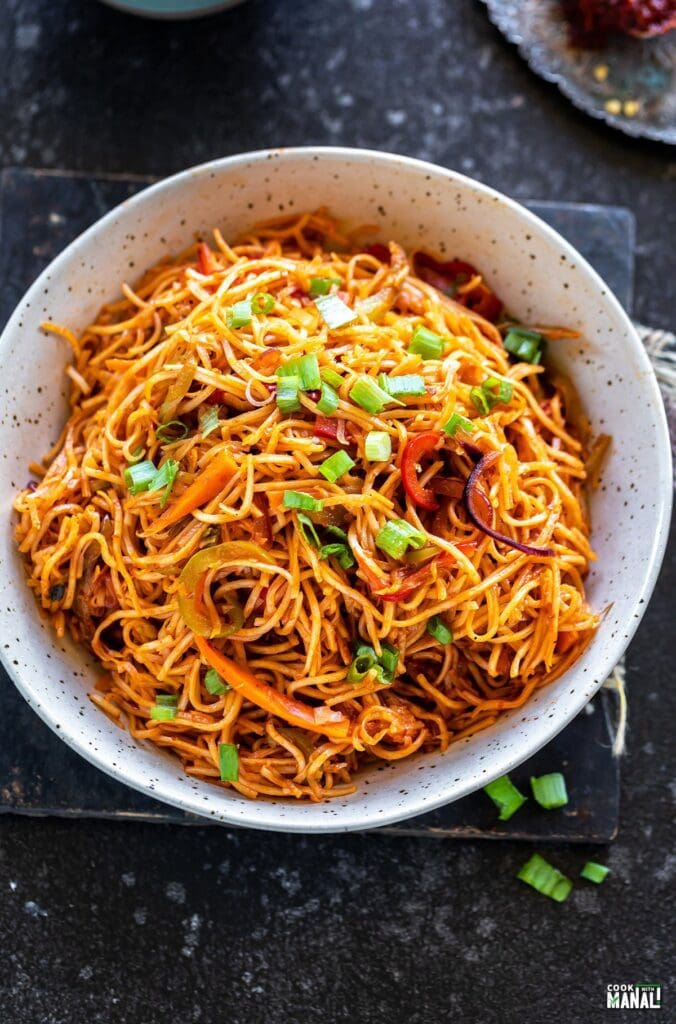 Schezwan Garlic Noodles