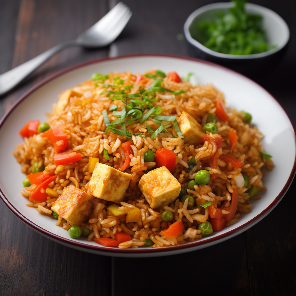 Schezwan Paneer Fried Rice