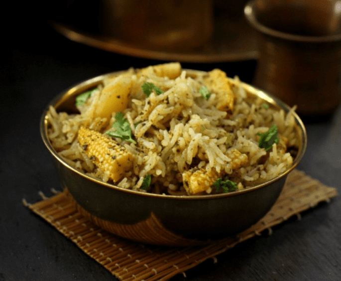 Baby Corn Biryani
