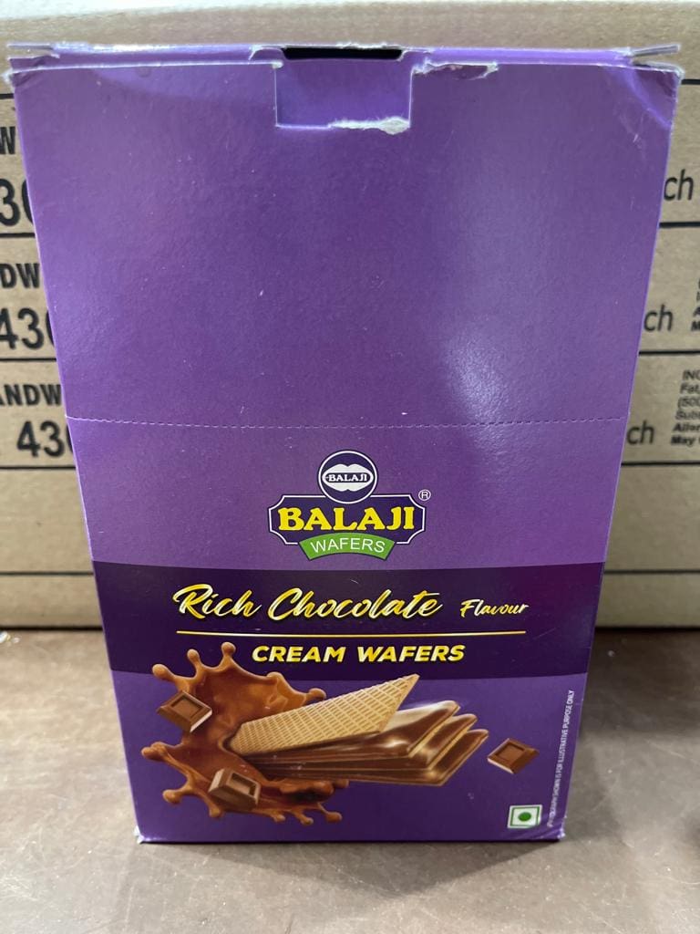 Balaji Wafer Cocolate Cream Wafer Box