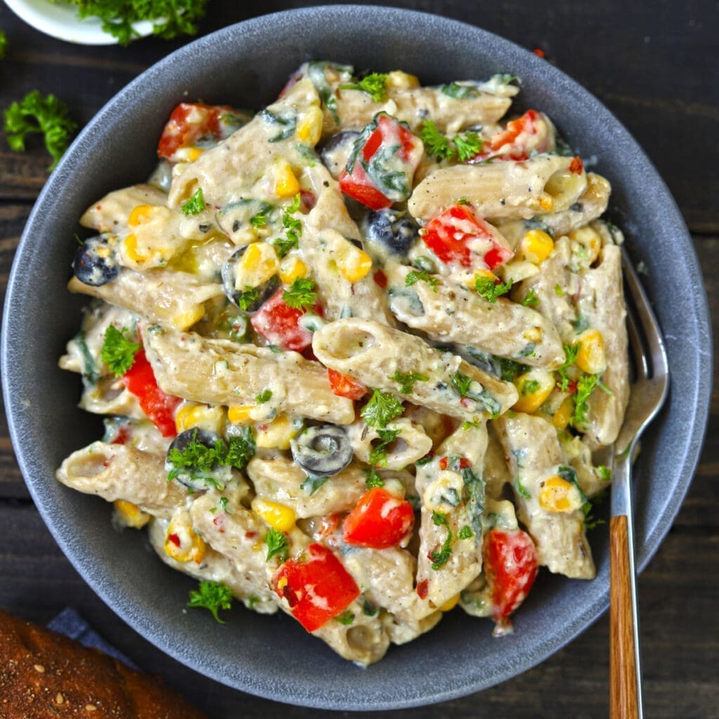 Veg White Sauce Pasta