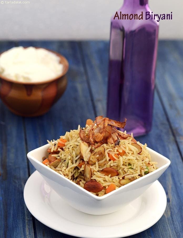 Almond Biryani