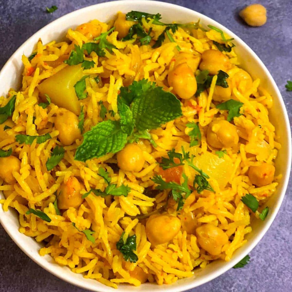 Kabuli Chana Biryani