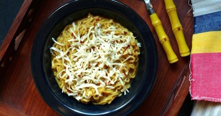 Cheesy Chicken Maggie