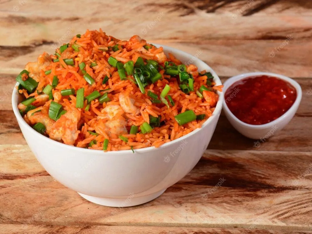Chicken Schezwan Rice