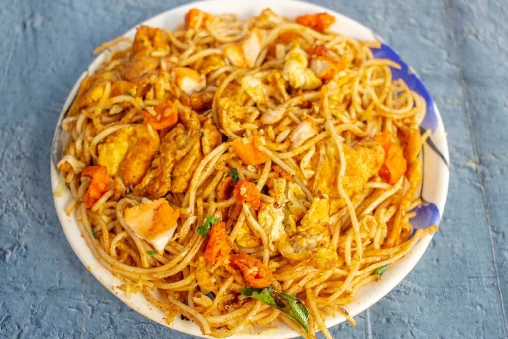 Double Egg Chicken noodles