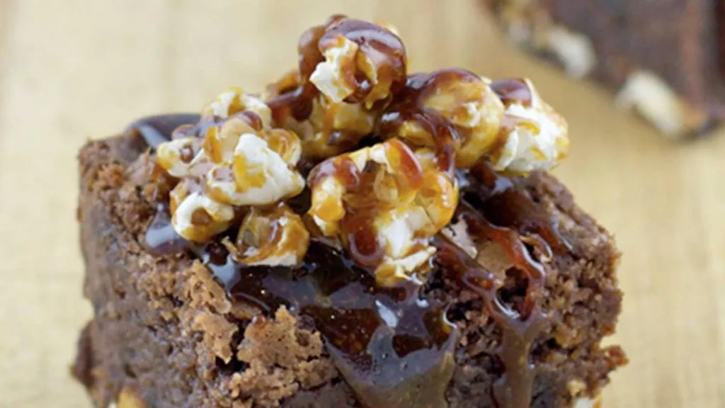 Popcorn/Chocolate/Brownie Milkshake