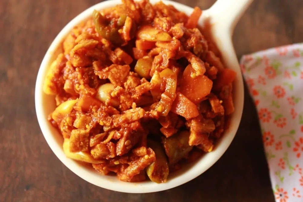 Elephant Foot Yam Pickle