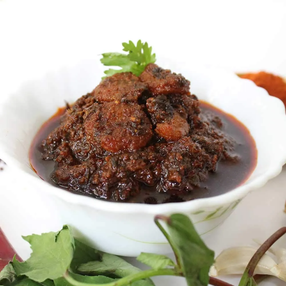 Gongura Prawns Pickle