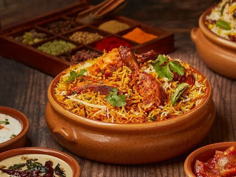 Gongura Chicken Biryani