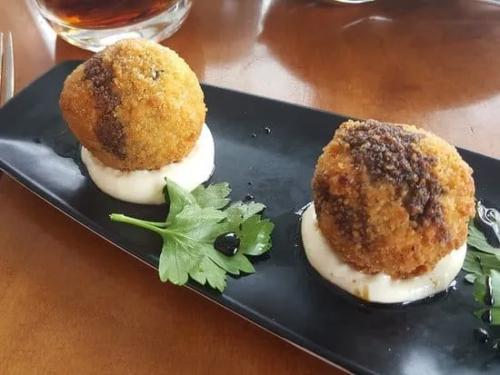 Mushroom Arancini With Truffle Aloli