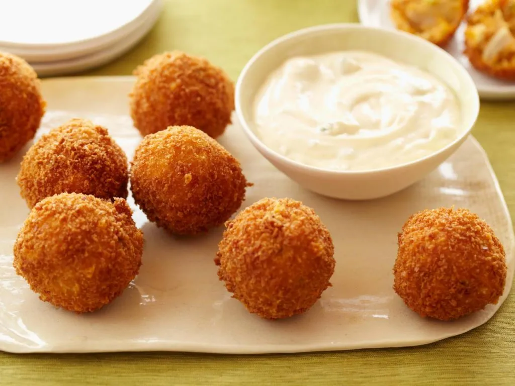 Cheese Balls With House Mayonnaise