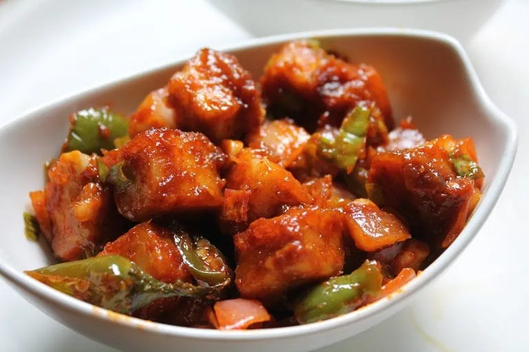 Chilli Paneer – Dry-Wet