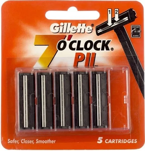 Gillette 7 O Clock Cartridges