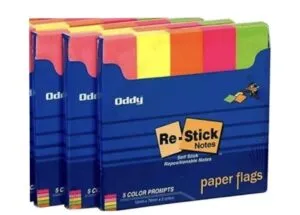 Sticky Notes  and  Flags