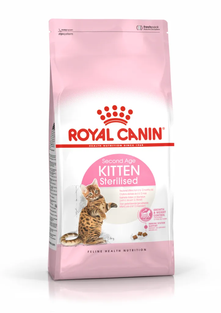 Royal Canin Sterilised Kitten Dry Food Adult Cat 1.2Kg