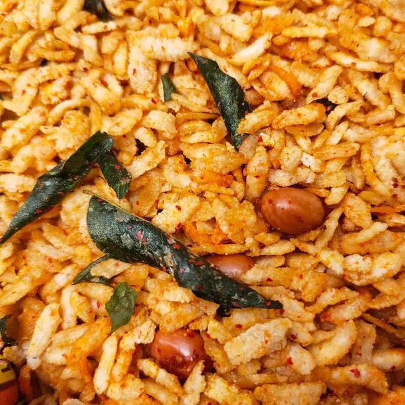Flatten Rice Mixture