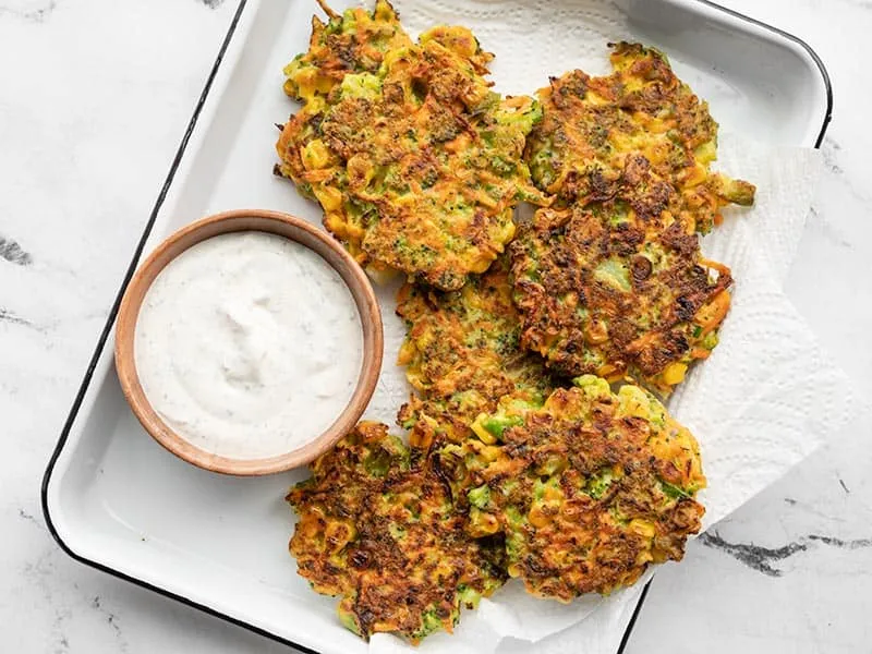 Vegetable fritters