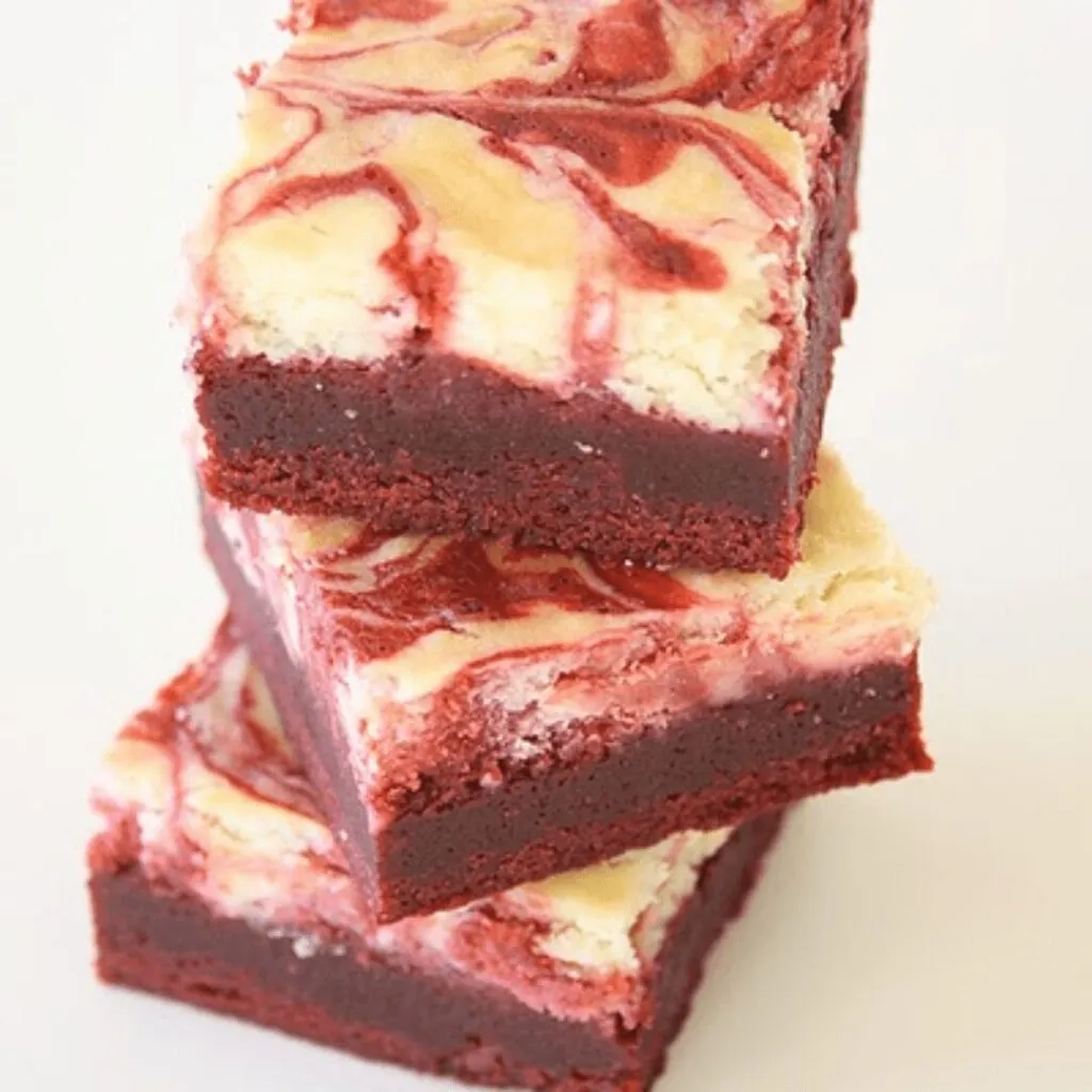 Red Velvet Cheesecake Brownie