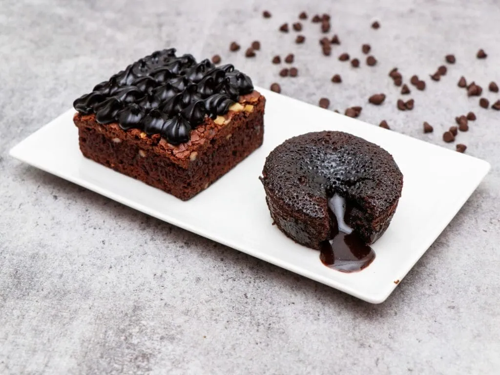 Choco Lava + Choco Truffle Brownie