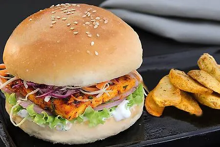 Peri Peri Burger-Paneer
