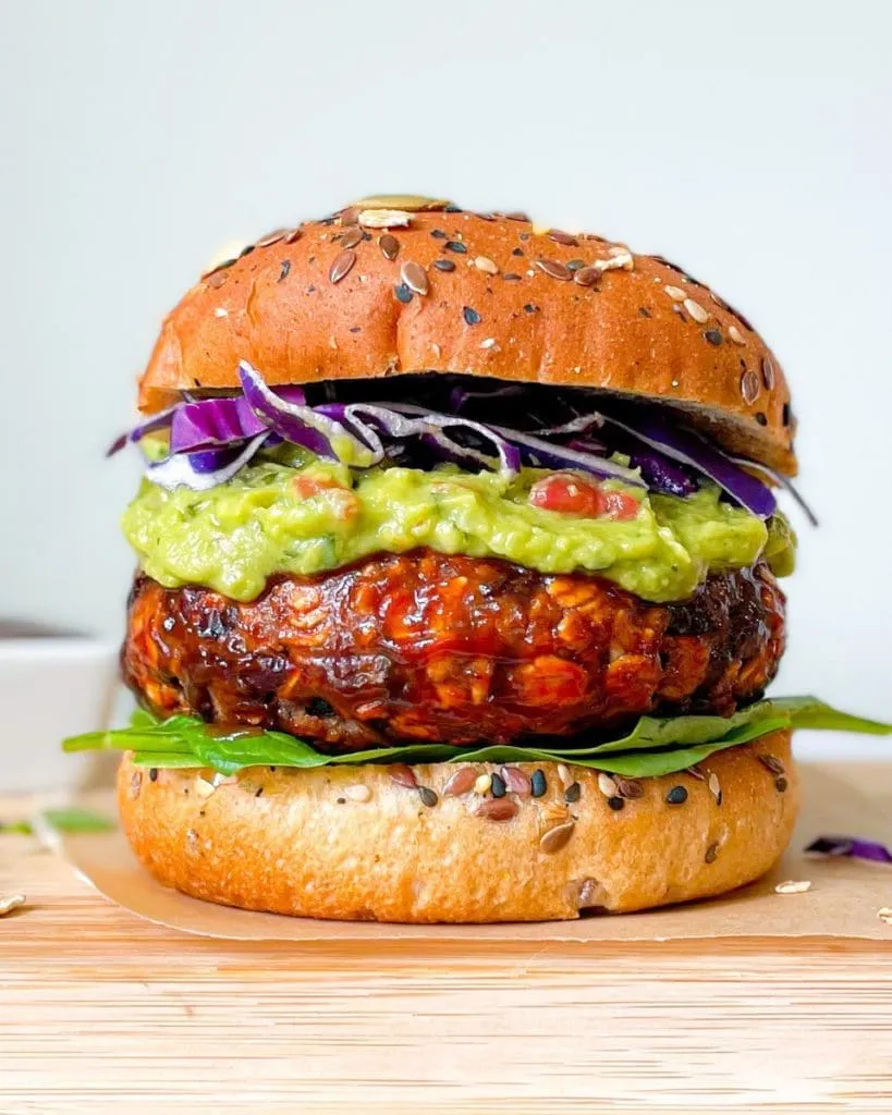 BBQ Burger-Veg