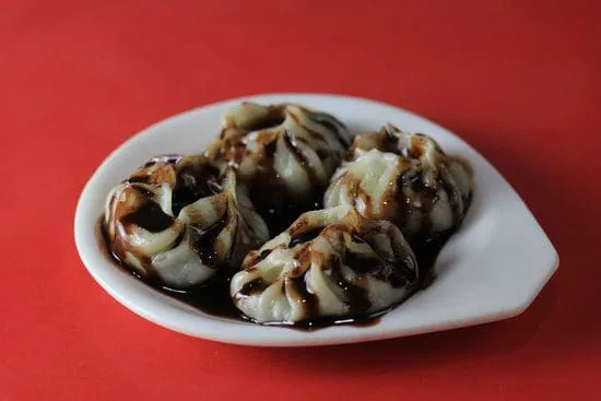 Chocolate Momos-Steamed