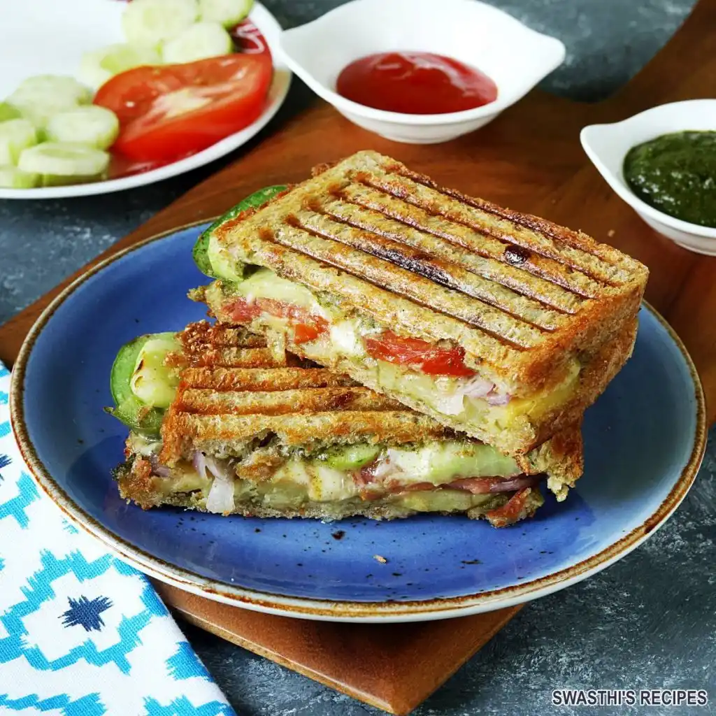 Veg Grilled Sandwich