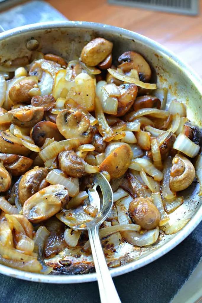 Mushroom Onion Grill