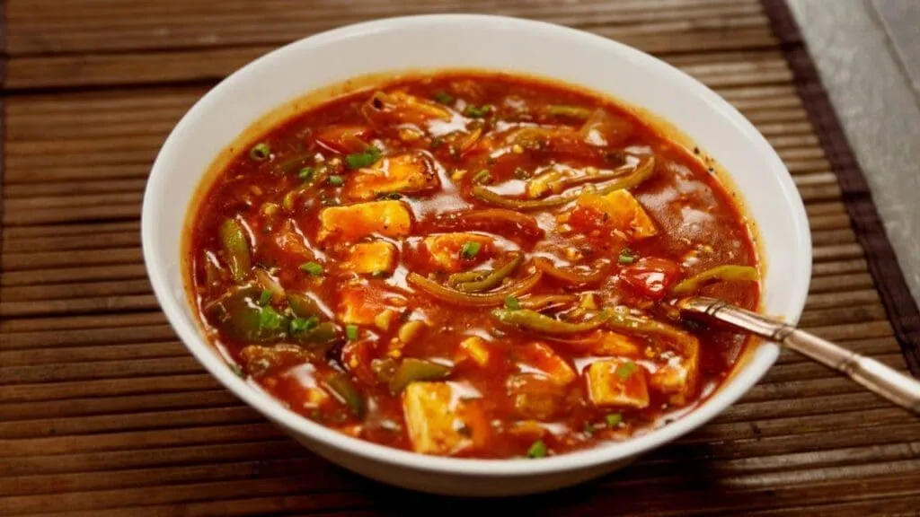 Chilly Paneer Gravy