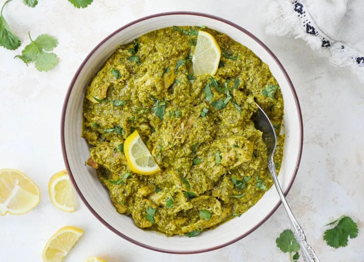 Hariyali Chicken Curry